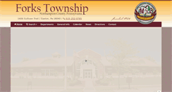 Desktop Screenshot of forkstownship.org